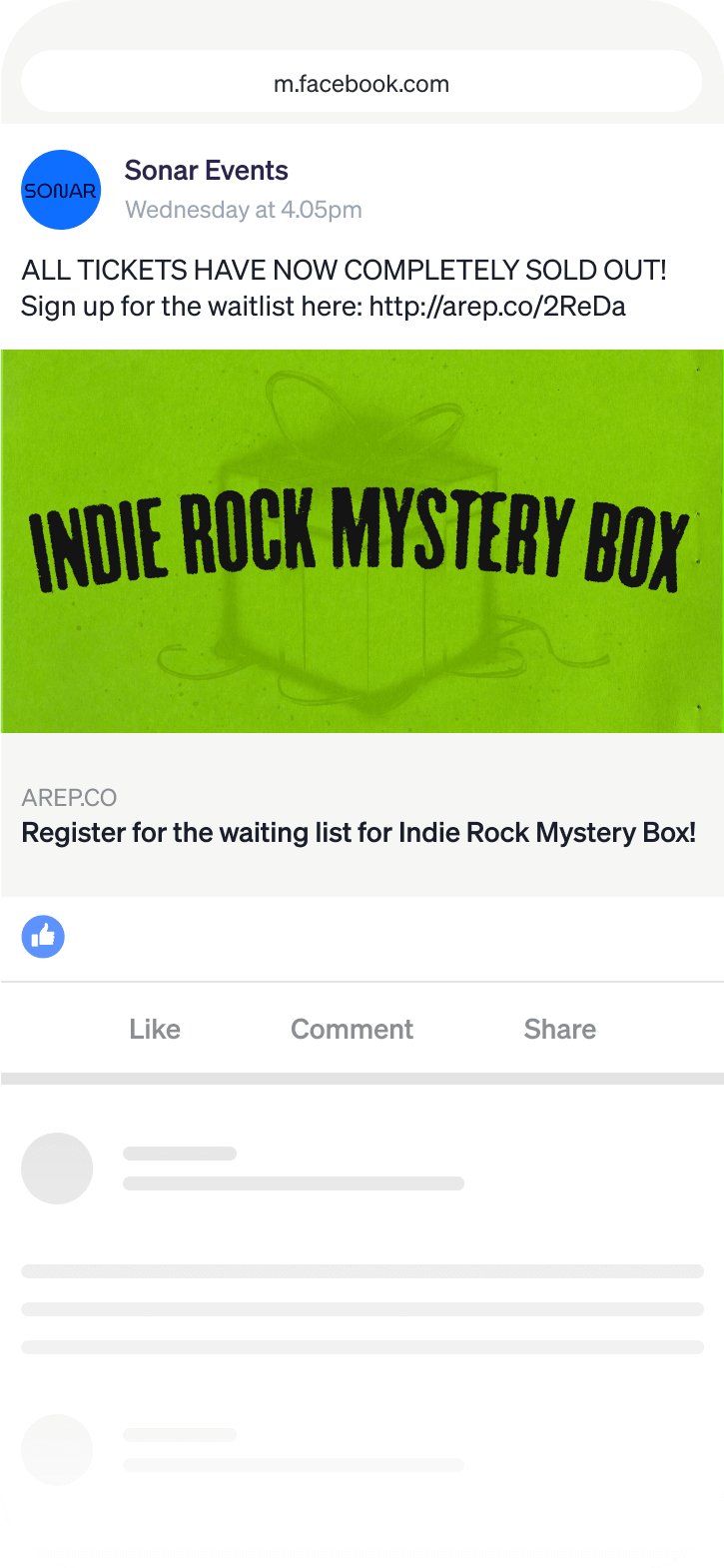 Control de complimentary entries