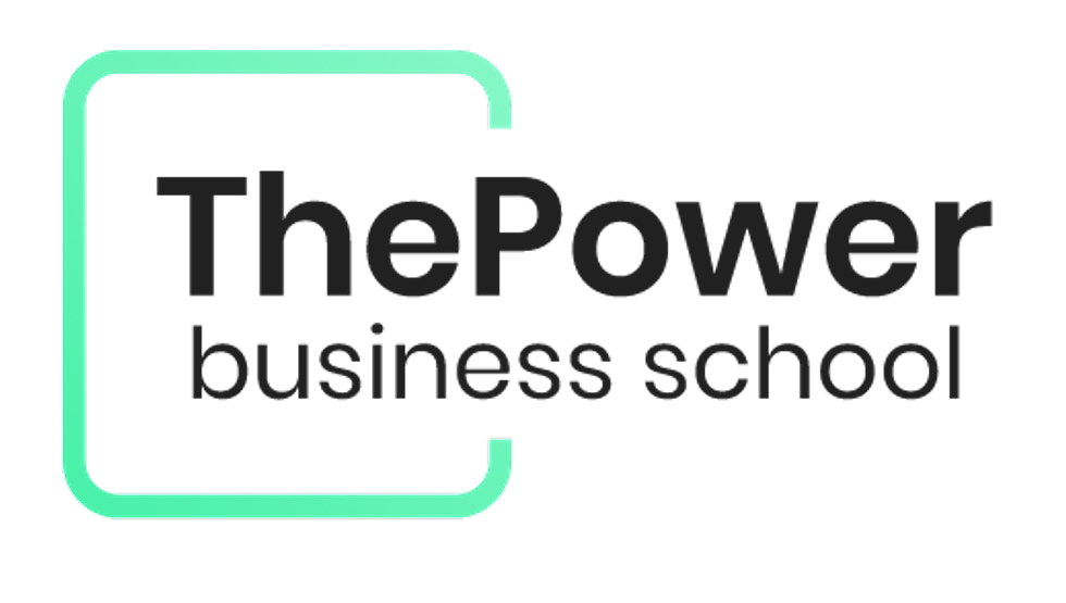 the power business school logo